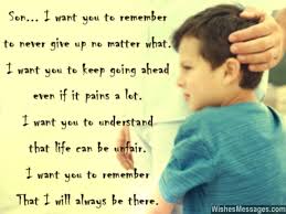 I Love You Messages for Son: Love Quotes for Sons | WishesMessages.com via Relatably.com