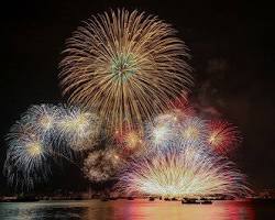 広島花火大会の画像