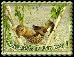 Résultat de recherche d'images pour "dessins chat et muguet"