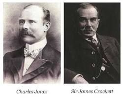 James Crockett and Charles Jones, the founders of Crockett & Jonesの画像