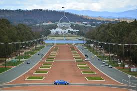 Aussie PM Holds Doorstop at Dowsing Point, Tasmania