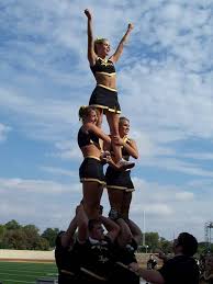 Hasil gambar untuk pyramid cheerleading