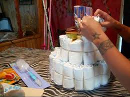 Image result for how to make diaper cake