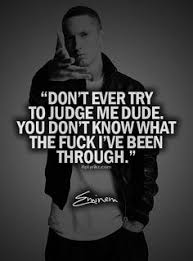 Eminem Quotes on Pinterest | Rapper Quotes, Rap Quotes and Rap ... via Relatably.com