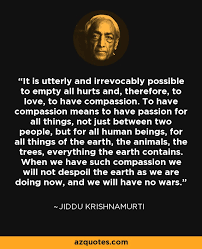 Jiddu Krishnamurti quote: It is utterly and irrevocably possible ... via Relatably.com