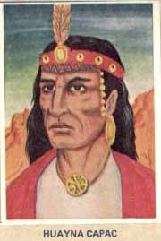 (Quechua Wayna Qhapaq “splendid youth”) was the eleventh Sapa Inca (1464 – 1527) of the Inca Empire and sixth of the Hanan dynasty. - huayna-capac