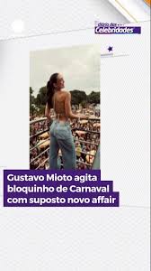 Gustavo Mioto agita bloquinho de Carnaval com suposto novo affair #HojeEmDia #Shorts