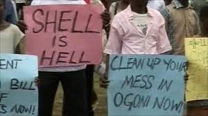 Image result for images of oil spillage in Nigeria