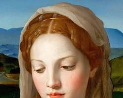 Immagine di Renaissance painting female beauty ideal full figure pale skin