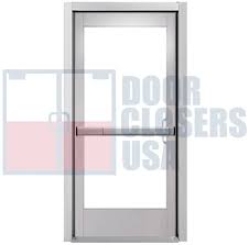 Emergency Exit Glass Door - Door Closer USA