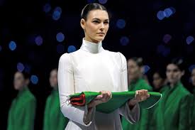 Vittoria Ceretti, Leonardo DiCaprio’s Girlfriend, Hands Off Italian Flag at Olympics Opening Ceremony