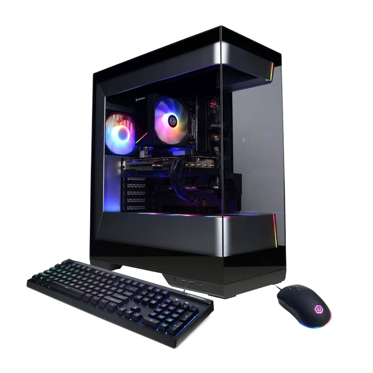 CyberPowerPC Gaming Desktop AMD Ryzen 7 8700F AMD Radeon RX 7700 16GB