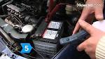 Car battery charger connections