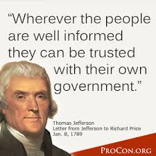 Thomas Jefferson Quotes On Education. QuotesGram via Relatably.com