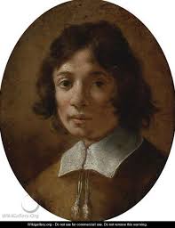 Portrait Of A Boy In Brown - Marco Pino - painting1