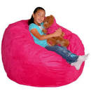 Hot pink bean bag chair Abu Dhabi