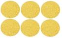 Ring Around the Ribbon Yellow Round Rug The Land of Nod