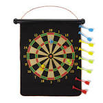 Magnetic darts board