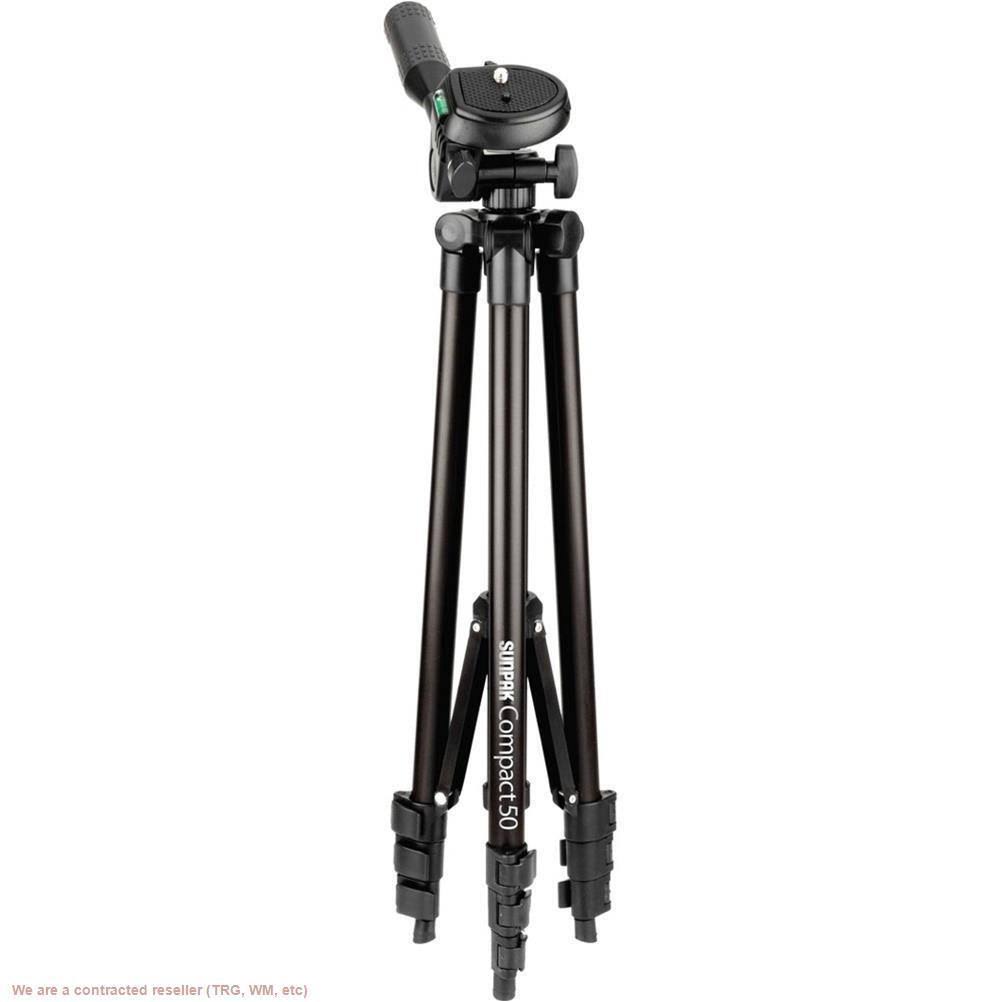 Sunpak TravelMate 50/B 50" Tripod for Cameras Smartphones and GoPro
