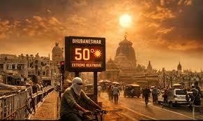 Bhubaneswar Heat Index Hits 50°C: Extreme Heatwave Grips Odisha Capital, No Relief This Week