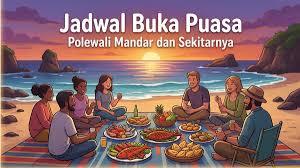 Pencarian 'Adzan Maghrib' Meningkat: Warga Cek Jadwal Lokal, Contoh Polewali Mandar