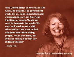 Finest 11 stylish quotes by molly ivins images French via Relatably.com