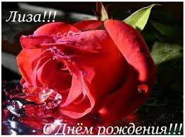 Картинки по запросу с днем рождения лиза
