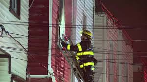 9 firefighters hurt in floor collapse during 2-alarm Philadelphia rowhome fire