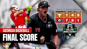 No. 3 Georgia Beats No. 6 Texas 7-1 In CWS Opener - University of Georgia Athletics