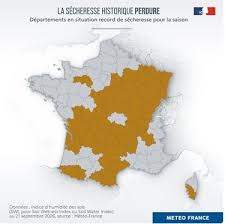 Les Deux-Sèvres parmi les 93 départements les plus secs de France — Ouest-France