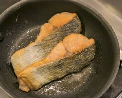ホッティーの塩を使った料理例 (焼き魚)の画像