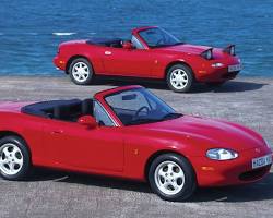 Mazda MX5 Miata car, year 1985