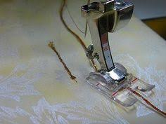 Résultat de recherche d'images pour "couching techniques in sewing"