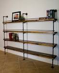 Free standing shelving units wood Sydney