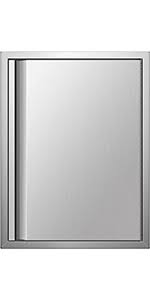 Amazon.com : 31" W x 24" H Outdoor Kitchen Doors Stainless ...