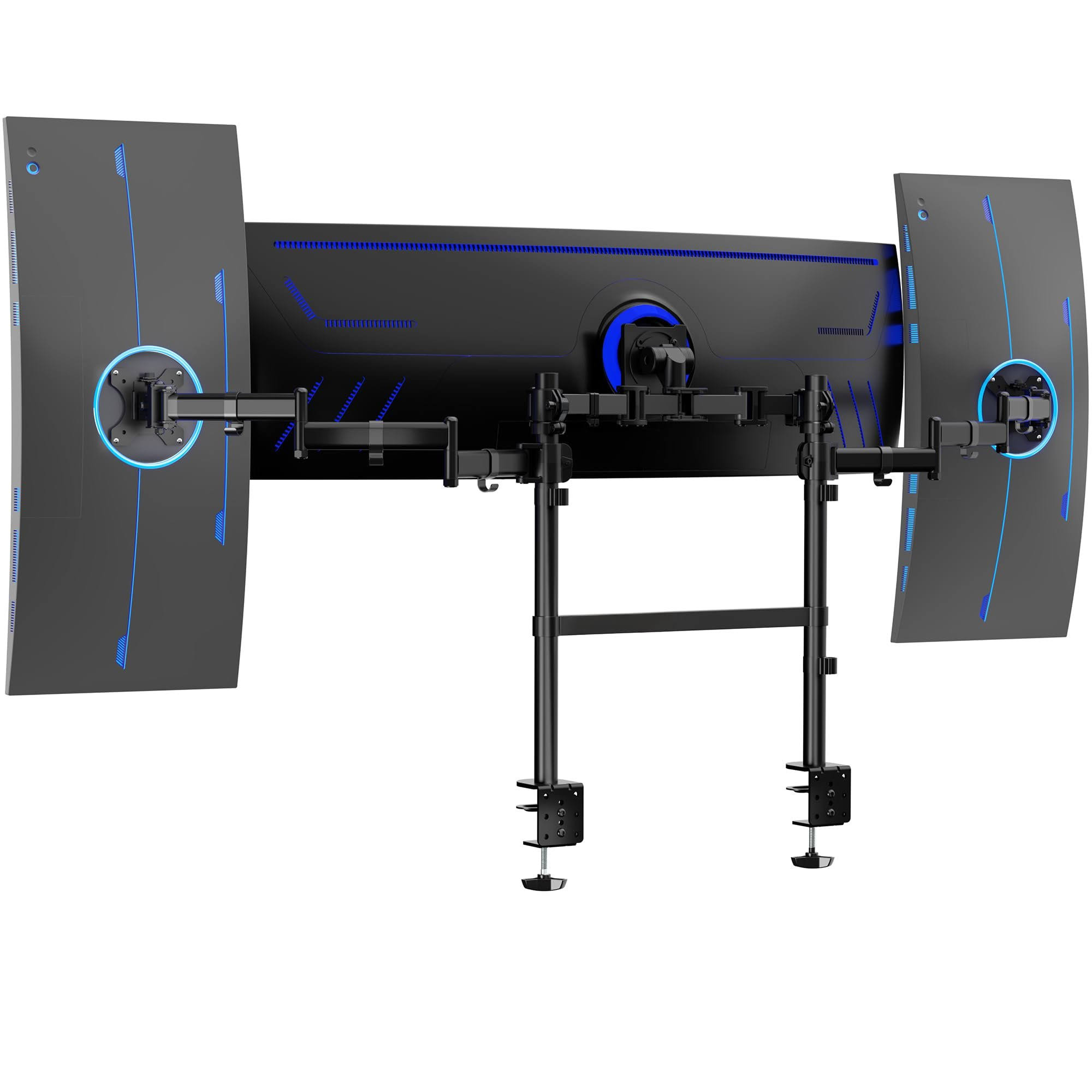 Vivo Triple Ultrawide Monitor Desk Mount