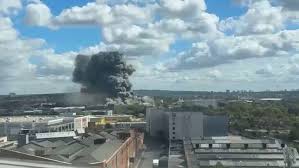 Major fire breaks out near Wembley — The Telegraph