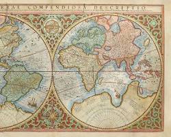 Imagem de Mapa Mundi de Gerardus Mercator