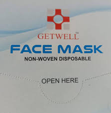 Get well face mask