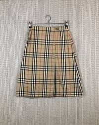 Burberry × Vintage ‼️RARELY VTG BURBERRY'S nova check midi skirt‼️ | Grailed