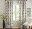 Patterned curtains