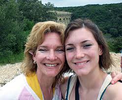 Courtesy Photo. Elaine R. Mardis (left) with her daughter, on vacation in France. - 7381