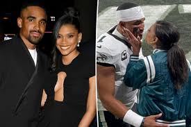 Eagles quarterback Jalen Hurts and Bry Burrows confirm engagement after 
sparking rumors with diamond ring