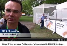 <b>...</b> Teil der von <b>Dirk Schröter</b> moderierten Neuausrichtung der Veranstaltung - youtube-video-ruhrolympiade-2012_480