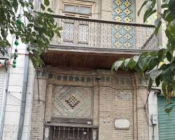 Image of حیاط خانه تاریخی داوودی مشهد