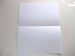 Image result for folding paper in half images