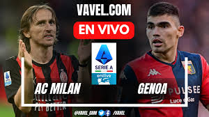 Milán vs Genoa EN VIVO, minuto a minuto en Serie A