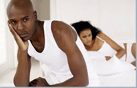 Image result for man that can't satisfy woman on bed