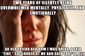 Image result for Im fine meme