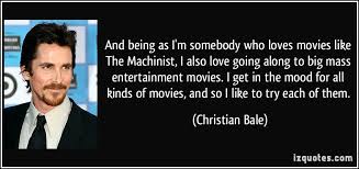 And being as I&#39;m somebody who loves movies like The Machinist, I ... via Relatably.com